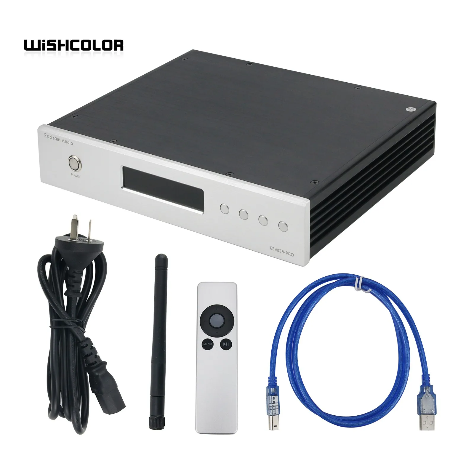 Wishcolor DA380 Flagship Dual-core Amplifier Decoder Fully Balanced ES9038PRO Decoder DAC Amp Bluetooth 5.1-Standard Version
Wishcolor DA380 Flagship Dual-core Amplifier Decoder Fully Balanced ES9038PRO Decoder DAC Amp Bluetooth 5.1-Standard Version