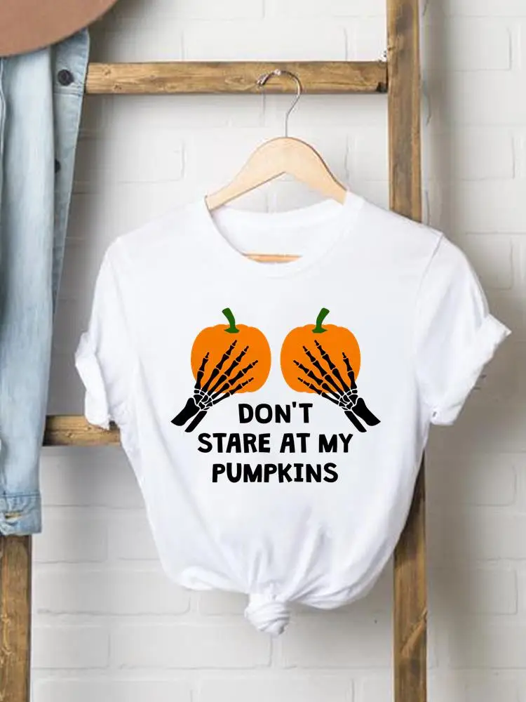 Skull Funny Pumpkin Style Tee Clothes Halloween Thanksgiving Fall Autumn Female T Ladies Clothing Women Graphic Print T-shirts
Skull Funny Pumpkin Style Tee Clothes Halloween Thanksgiving Fall Autumn Female T Ladies Clothing Women Graphic Print T-shirts