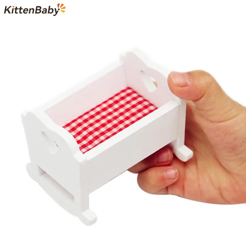1:12 Dollhouse Miniature Nursery Cradle Baby Crib Baby Bed Furniture Model Decor Toy Doll House Accessories
1:12 Dollhouse Miniature Nursery Cradle Baby Crib Baby Bed Furniture Model Decor Toy Doll House Accessories