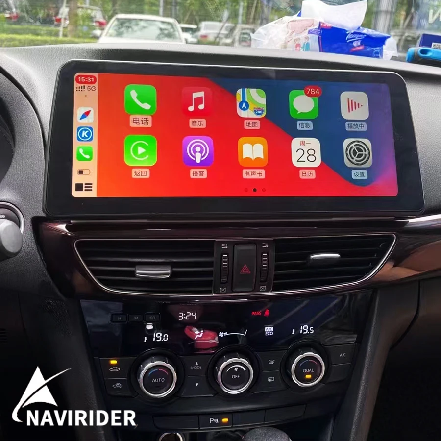 1920*720 QLED Android 13 Screen Multimedia Video Player For Mazda 6 Ⅲ GL GJ 2012 - 2017 Atenza CarPlay Car Radio Autoradio 256GB
1920*720 QLED Android 13 Screen Multimedia Video Player For Mazda 6 Ⅲ GL GJ 2012 - 2017 Atenza CarPlay Car Radio Autoradio 256GB