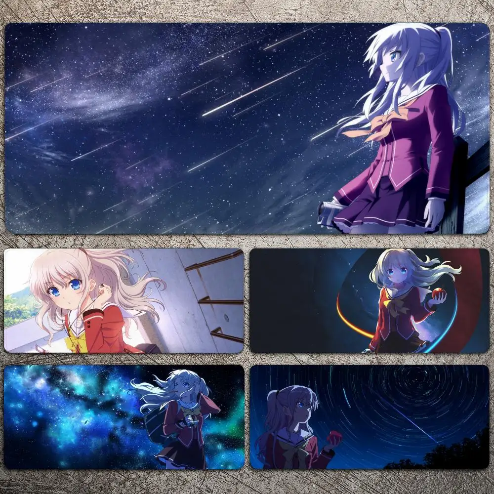 Tomori Nao Charlotte Anime Girl Mousepad Large Gaming Mouse Pad LockEdge Thickened Computer Keyboard Table Desk Mat
Tomori Nao Charlotte Anime Girl Mousepad Large Gaming Mouse Pad LockEdge Thickened Computer Keyboard Table Desk Mat