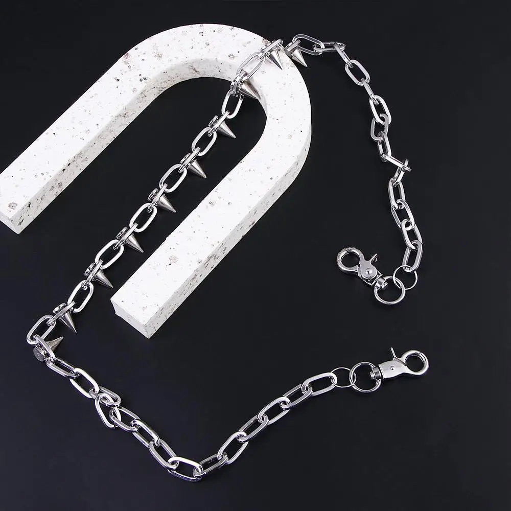 Trouser Accessories Trendy Alloy For Men Women Silver Color Rivet Jeans Accessories Belt Chain Waist Chain Pants Chain
Trouser Accessories Trendy Alloy For Men Women Silver Color Rivet Jeans Accessories Belt Chain Waist Chain Pants Chain