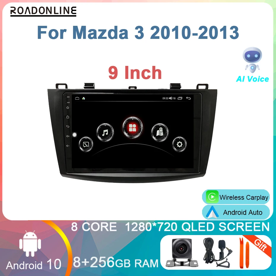 Автомобильный мультимедийный плеер, 8 + 256 ГБ, 9 дюймов, Android 10, для Mazda 3 2010-2013, Восьмиядерный, видеостереоприемник, радио, Carplay, Wi-Fi
Автомобильный мультимедийный плеер, 8 + 256 ГБ, 9 дюймов, Android 10, для Mazda 3 2010-2013, Восьмиядерный, видеостереоприемник, радио, Carplay, Wi-Fi