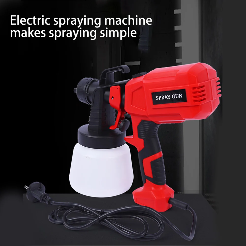32000rpm 550W Paint Sprayer High Pressure Handheld Airbrush Electric Atomizing Spray Gun with 800ml Watering Can Painting Tool
32000rpm 550W Paint Sprayer High Pressure Handheld Airbrush Electric Atomizing Spray Gun with 800ml Watering Can Painting Tool