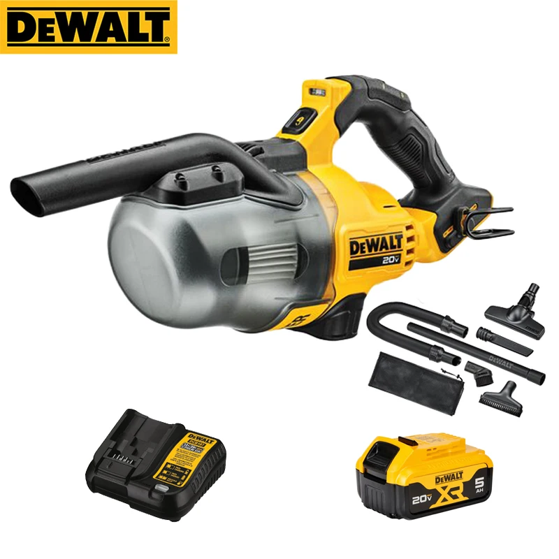 Промышленный бытовой пылесос DEWALT DCV501LN 20 в, новый перезаряжаемый мощный автомобильный пылесос
Промышленный бытовой пылесос DEWALT DCV501LN 20 в, новый перезаряжаемый мощный автомобильный пылесос