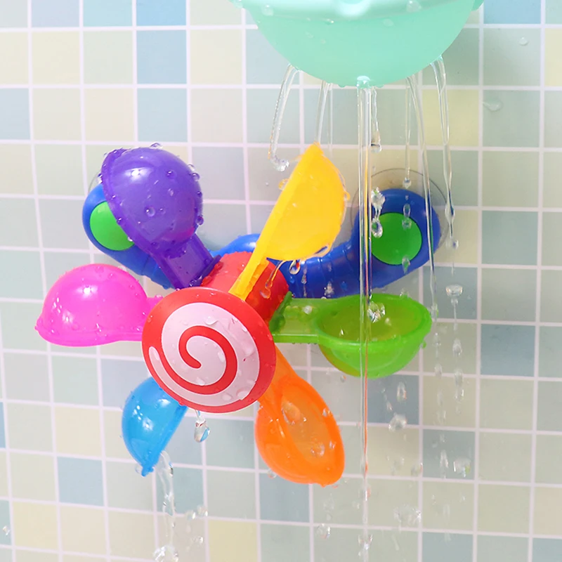 Colorful Waterwheel Bathing Sucker Bathtub Baby Bath Toys Water Spray Play Set Shower Sprinkler Toy For Kids Toddler Children
Colorful Waterwheel Bathing Sucker Bathtub Baby Bath Toys Water Spray Play Set Shower Sprinkler Toy For Kids Toddler Children