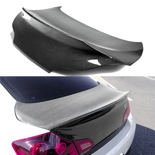 Задний багажник из углеродного волокна в стиле OEM для infiniti G37 G35 sedan coupe
Задний багажник из углеродного волокна в стиле OEM для infiniti G37 G35 sedan coupe