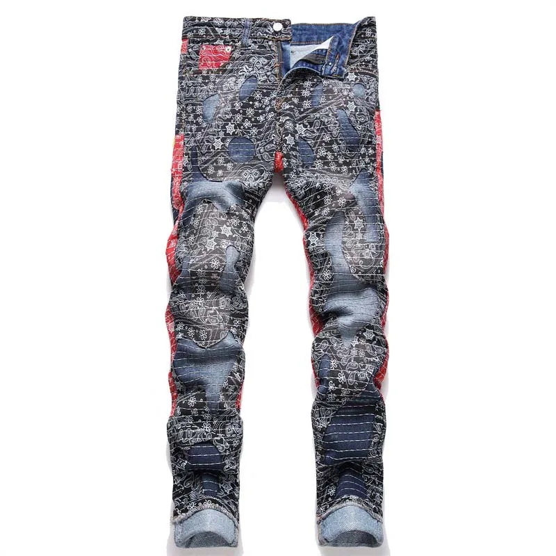 Irregular Patchwork Hip Hop Jeans Pants Harakuju Streetwear Vintage Denim Trousers For Male Straight
Irregular Patchwork Hip Hop Jeans Pants Harakuju Streetwear Vintage Denim Trousers For Male Straight