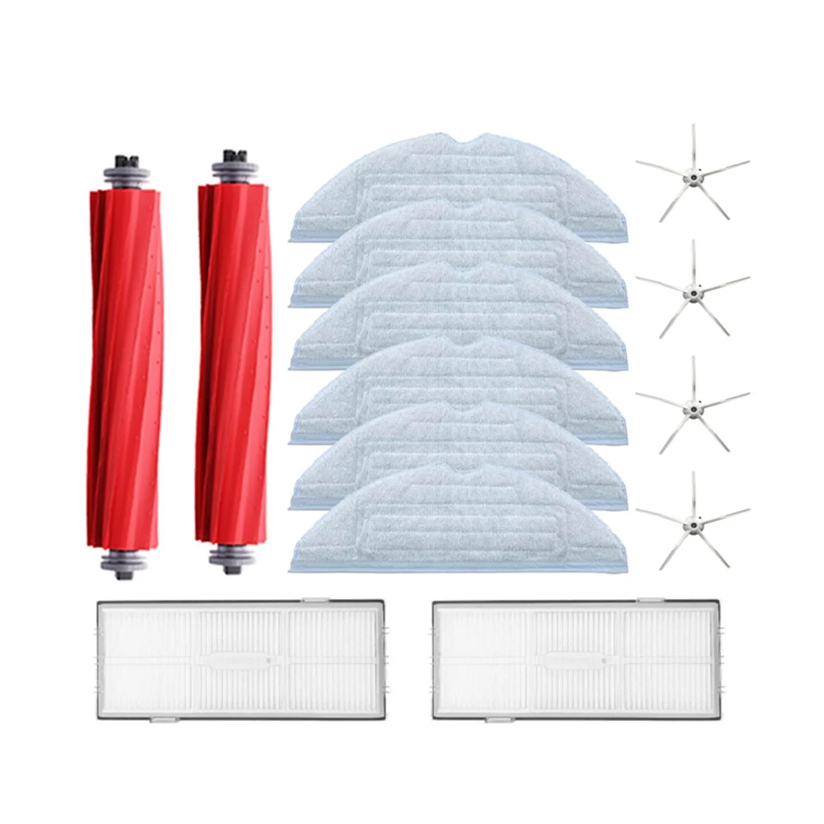 14Pcs For Roborock S7 Parts of Washable Filter Main Brush Mop Cloth Side Brush Bracket Robot Vacuum Cleaner Accessories
14Pcs For Roborock S7 Parts of Washable Filter Main Brush Mop Cloth Side Brush Bracket Robot Vacuum Cleaner Accessories