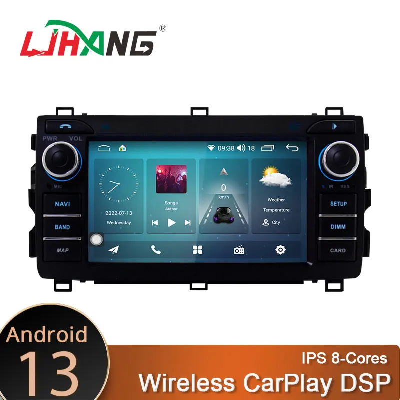 LJHANG Android 13 8+128G Car Multimedia Player For Toyota Auris 2013 2014 2015 2 Din Radio GPS Navigation Stereo dsp carplay
LJHANG Android 13 8+128G Car Multimedia Player For Toyota Auris 2013 2014 2015 2 Din Radio GPS Navigation Stereo dsp carplay