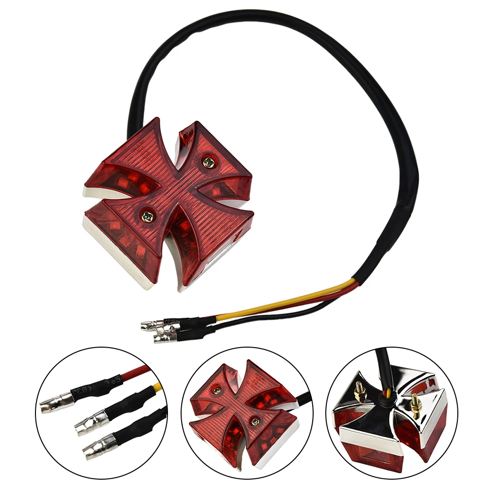 1 Pcs Motor Tail Light Rear Tail Brake Lamp License Plate Light Cross LED ABS Surround With Red Lens For Bike Dirt Bike Quad
1 Pcs Motor Tail Light Rear Tail Brake Lamp License Plate Light Cross LED ABS Surround With Red Lens For Bike Dirt Bike Quad
