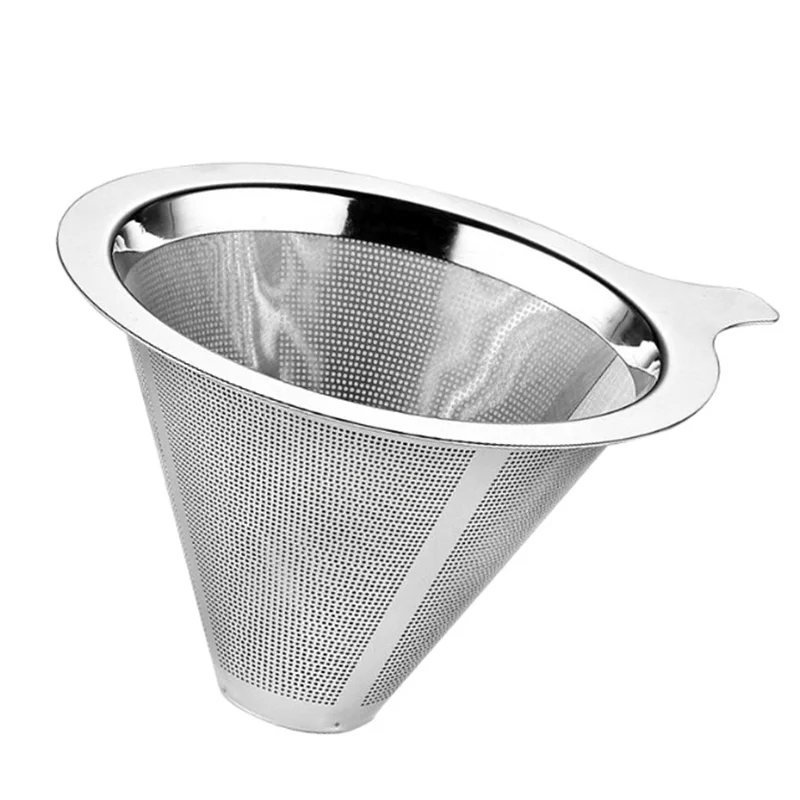 Pour Over Cone Coffee Dripper Filter Coffee Filter Tea Strainer Stainless Steel Mesh New 2018 High Quality Durable Practica
Pour Over Cone Coffee Dripper Filter Coffee Filter Tea Strainer Stainless Steel Mesh New 2018 High Quality Durable Practica