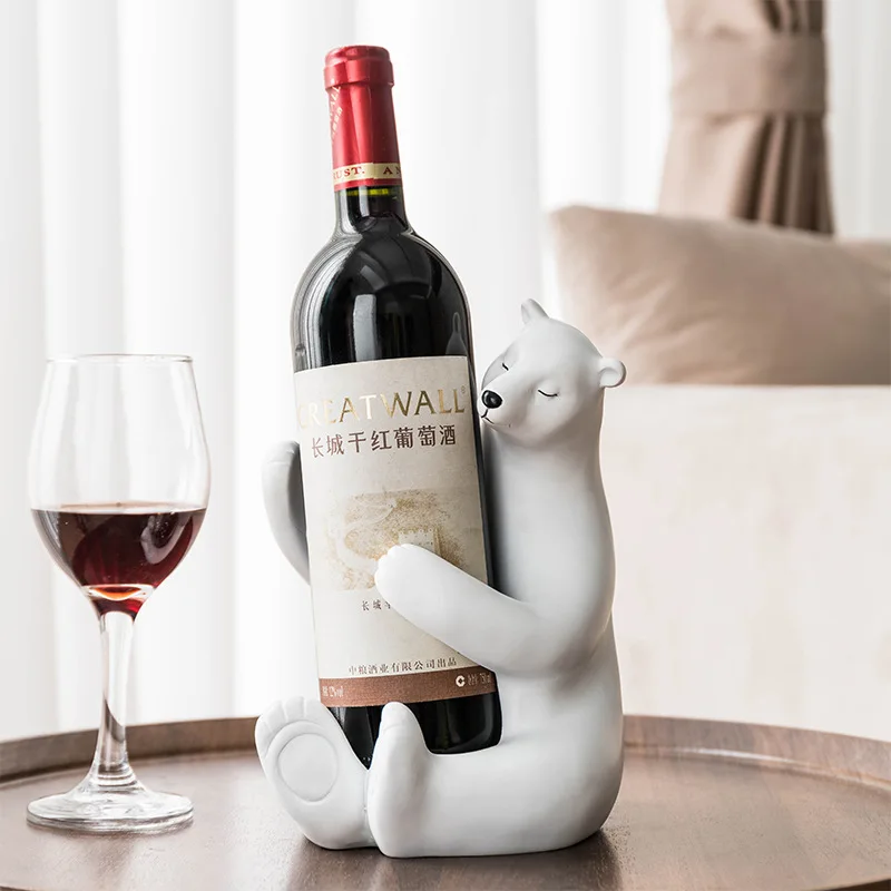 Wine Holder Storage Decorative Sculpture Resin Creative Home Kitchen Bar Cabinets Table Top Cute Animal Wine Bottle Rack Stand
Wine Holder Storage Decorative Sculpture Resin Creative Home Kitchen Bar Cabinets Table Top Cute Animal Wine Bottle Rack Stand