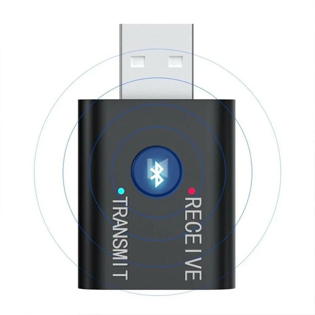 TR6 Bluetooth 5.0 Receiver Transmitter 2 IN 1 Wireless Audio 3.5mm USB Aux Music Adapter For Car Speaker PC TV
TR6 Bluetooth 5.0 Receiver Transmitter 2 IN 1 Wireless Audio 3.5mm USB Aux Music Adapter For Car Speaker PC TV