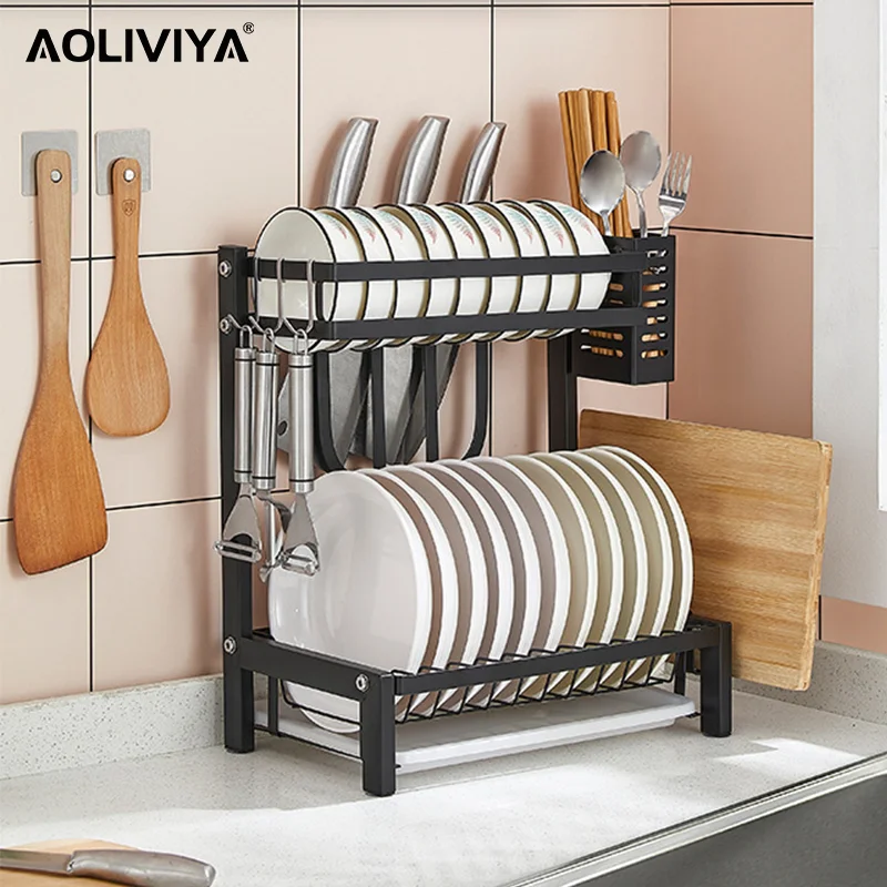 AOLIVIYA Stainless Steel Table-top Punch-free Dishes Drain Rack Kitchen Sink Chopsticks Kitchenware Organizer Pantry Organizer
AOLIVIYA Stainless Steel Table-top Punch-free Dishes Drain Rack Kitchen Sink Chopsticks Kitchenware Organizer Pantry Organizer