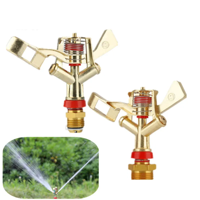 1/2" 3/4" Zinc Alloy Rotary Watering Impact Sprinkler For Garden Lawn Sprayer Nozzle Micro Irrigation Hose End Sprinkler
1/2" 3/4" Zinc Alloy Rotary Watering Impact Sprinkler For Garden Lawn Sprayer Nozzle Micro Irrigation Hose End Sprinkler