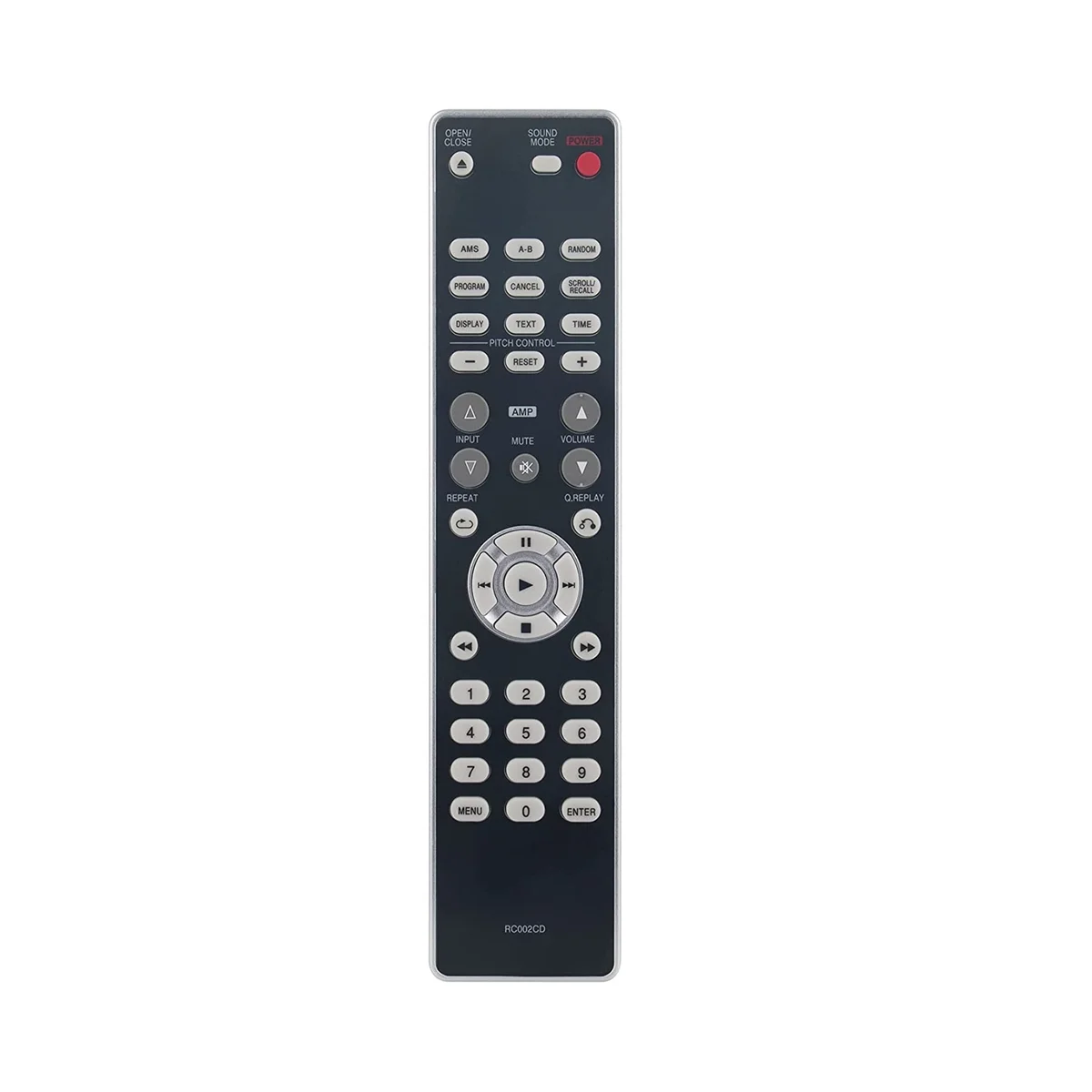 RC002CD Remote Control Replacement for Marantz Disc CD Player CD5003 CD5004 CD6003
RC002CD Remote Control Replacement for Marantz Disc CD Player CD5003 CD5004 CD6003