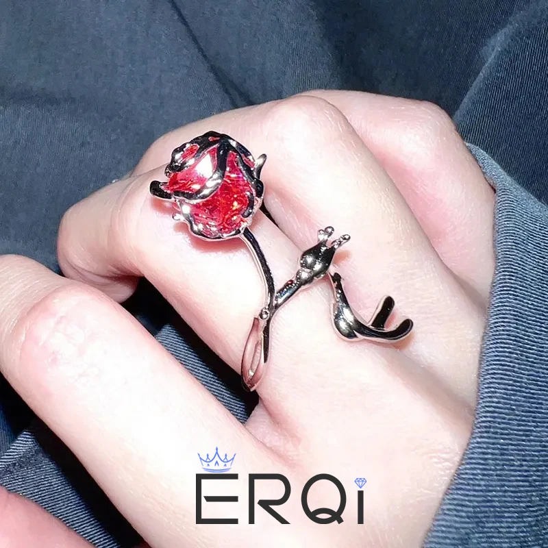 2024 New Red Rose Wrapped Ring New Gothic Style Men's And Women's Jewelry Party Gift
2024 New Red Rose Wrapped Ring New Gothic Style Men's And Women's Jewelry Party Gift