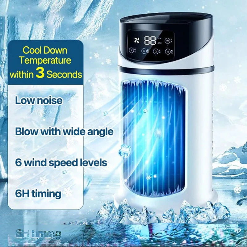 New Portable Mini Air Cooler Air Conditioner Fan Water Cooling Fan Air Conditioning air cooler For Office Mobile Air Conditioner
New Portable Mini Air Cooler Air Conditioner Fan Water Cooling Fan Air Conditioning air cooler For Office Mobile Air Conditioner