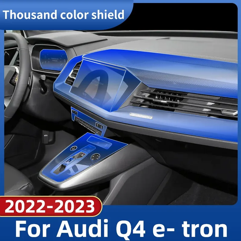 For Audi Q4 e-tron 2022-2023 Car Interior Center console Transparent PPF-TPU Protective film Anti-scratch Repair film Accessorie
For Audi Q4 e-tron 2022-2023 Car Interior Center console Transparent PPF-TPU Protective film Anti-scratch Repair film Accessorie
