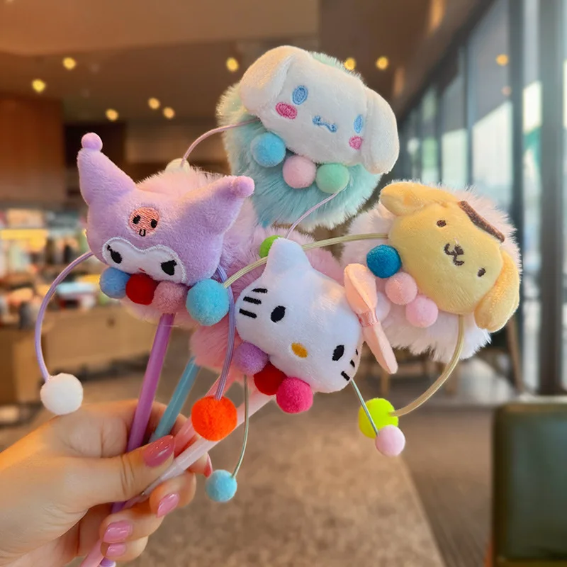 Аниме Kuromi Hello Kitty Cinnamoroll плюшевая шариковая ручка кавайная мультяшная кукла Sanrios творческая шариковая ручка школьные канцелярские принадлежности
Аниме Kuromi Hello Kitty Cinnamoroll плюшевая шариковая ручка кавайная мультяшная кукла Sanrios творческая шариковая ручка школьные канцелярские принадлежности