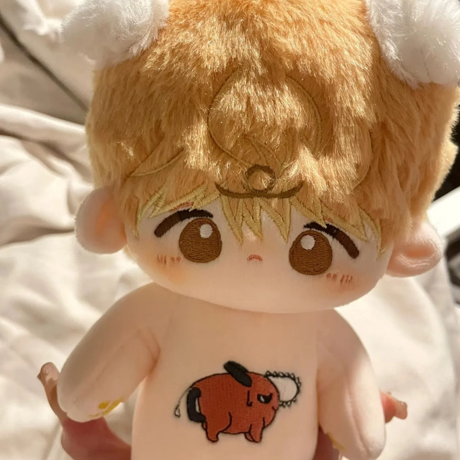 20cm Anime Chainsaw Man Cosplay Denji Kawaii Puppy Plush Cotton Doll Body Dress Up Change Clothes Plushi Fans Gift
20cm Anime Chainsaw Man Cosplay Denji Kawaii Puppy Plush Cotton Doll Body Dress Up Change Clothes Plushi Fans Gift