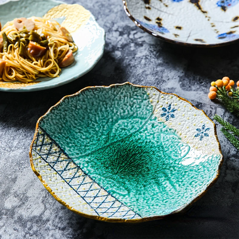 Piring Makan Keramik Jepang Glasir Ruang Makan Sashimi Sushi Piring Kreatif Maju Rumah Memasak Piring Aksesoris Dapur
Piring Makan Keramik Jepang Glasir Ruang Makan Sashimi Sushi Piring Kreatif Maju Rumah Memasak Piring Aksesoris Dapur
