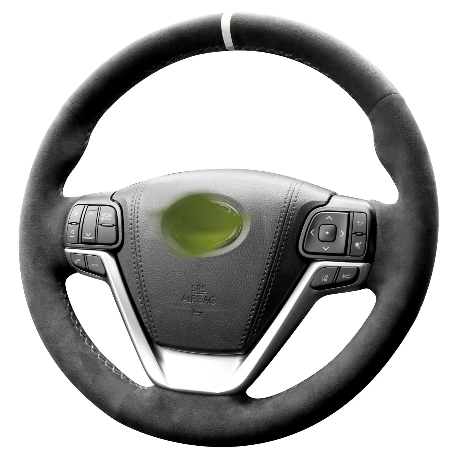 Alfanxi Hand Stitch Sewing Italy Alcantara Car Steering Wheel Cover Wrap Compatible with Toyota Highlander/Sienna 2014-2019
Alfanxi Hand Stitch Sewing Italy Alcantara Car Steering Wheel Cover Wrap Compatible with Toyota Highlander/Sienna 2014-2019