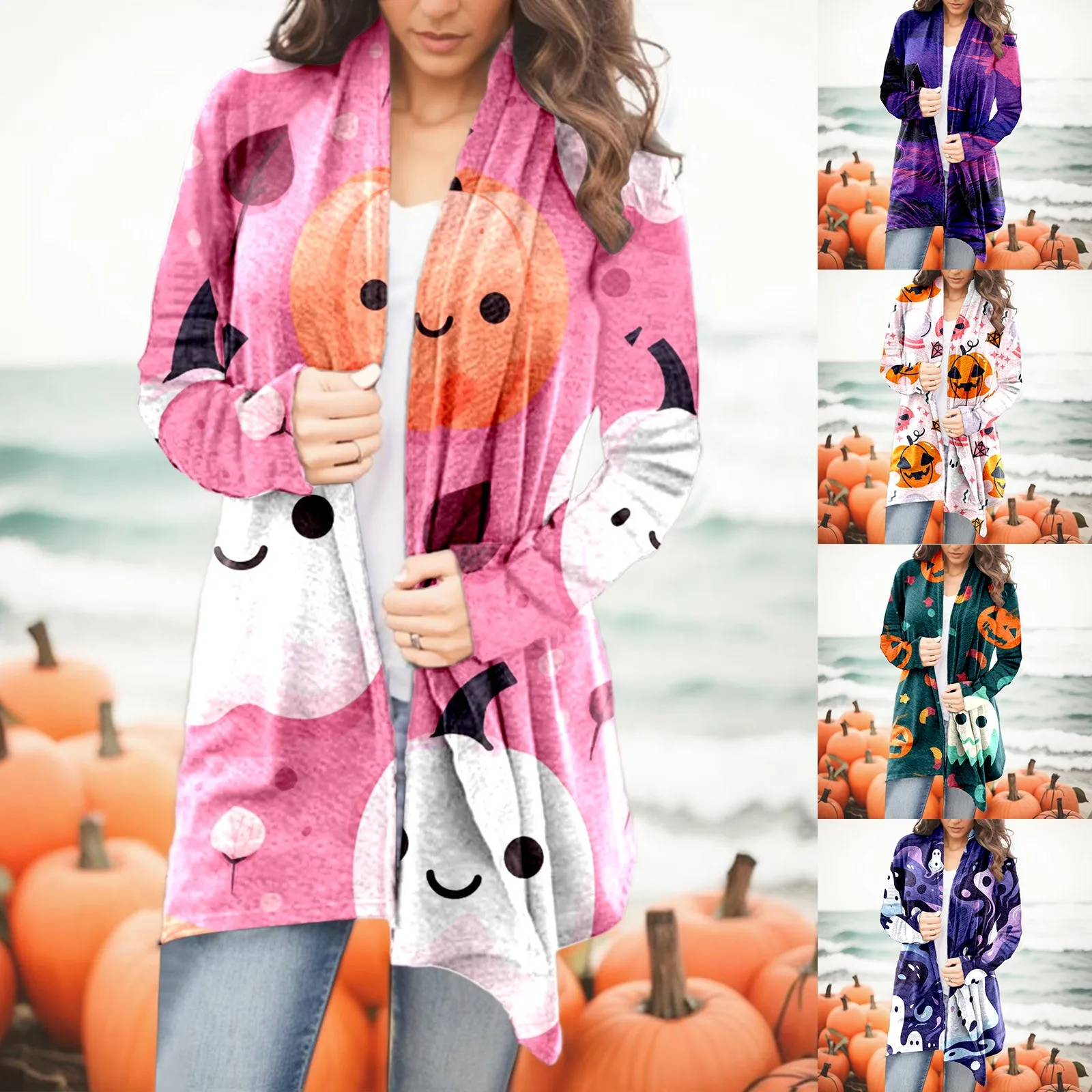 Women Halloween Casual Print Tops Loose Long Sleeve Fashion Jacket OL Women Tops Cardigan White shirt Pullovers Vintage Print
Women Halloween Casual Print Tops Loose Long Sleeve Fashion Jacket OL Women Tops Cardigan White shirt Pullovers Vintage Print