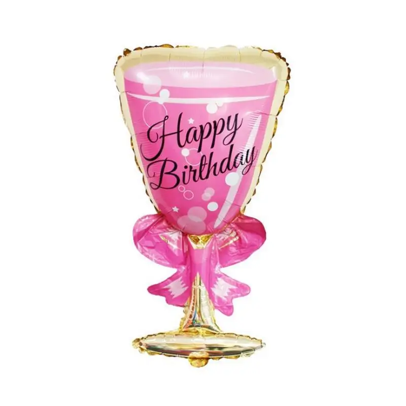 Rosa Ballon Champagner Bowknot Wein Tasse Hochzeits geburtstags feier Dekoration Erwachsene Kinder Ballon Event Party Zubehör Rosa Ballon Champagner Bowknot Wein Tasse Hochzeits geburtstags feier Dekoration Erwachsene Kinder Ballon Event Party Zubehör