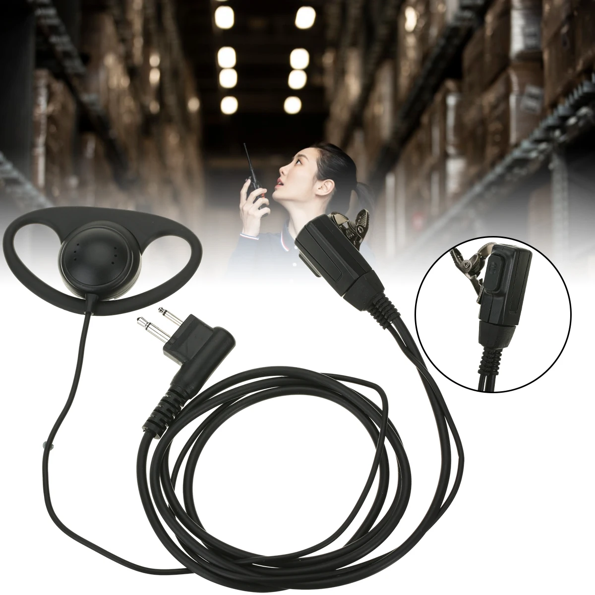 1pc 2 Pin D Shape Earpiece Headset Ear Hook Earphone PTT Mic Soft Ear Hook Walkie Talkie For Motorola GP3688 EP450 GP88S CP040
1pc 2 Pin D Shape Earpiece Headset Ear Hook Earphone PTT Mic Soft Ear Hook Walkie Talkie For Motorola GP3688 EP450 GP88S CP040