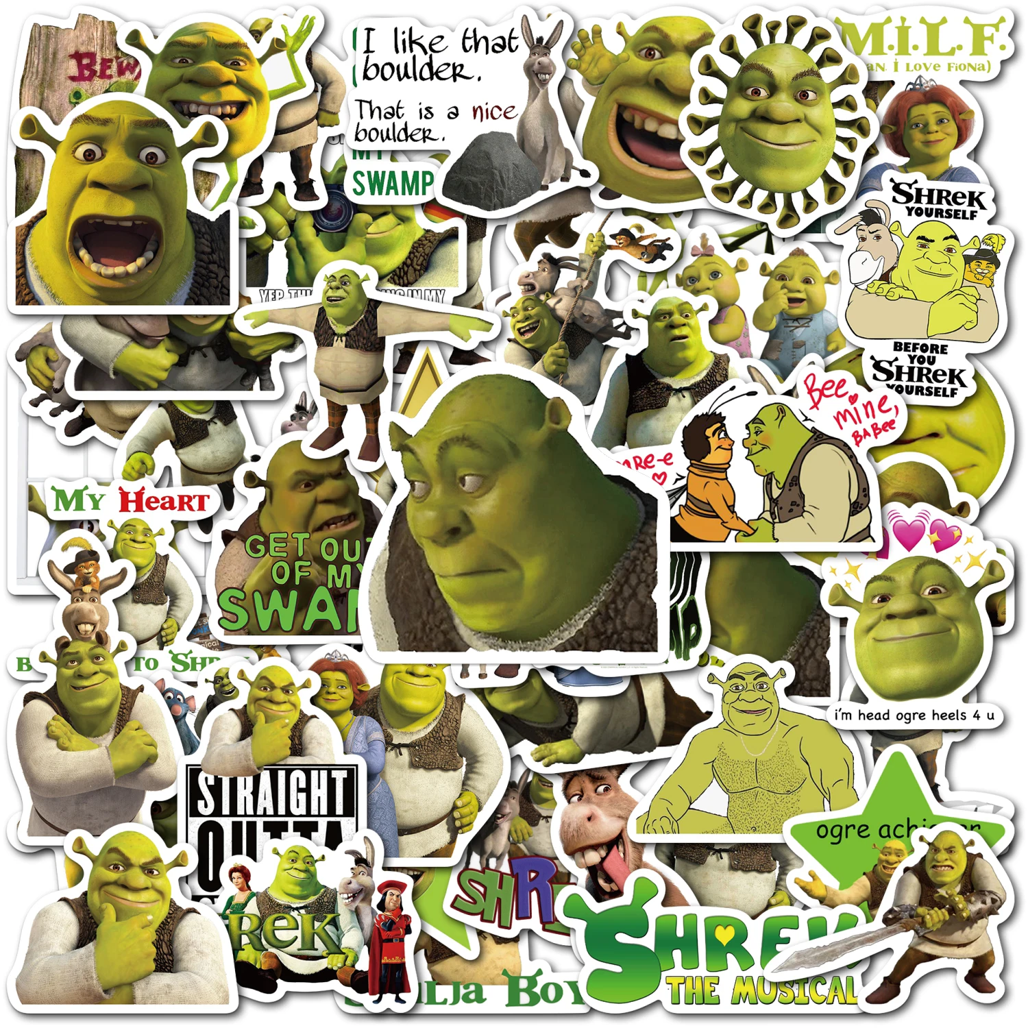 10/50Pcs Cartoon Monster Shrek Stickers Pack Bicycle Luggage Fridge Phone Notebook Anime Disney Stickers Kid Decal Gift Decal
10/50Pcs Cartoon Monster Shrek Stickers Pack Bicycle Luggage Fridge Phone Notebook Anime Disney Stickers Kid Decal Gift Decal