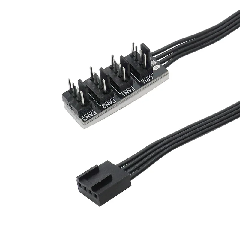 2 Pack PWM Splitter,4-Pin Computer CPU/Case PWM Fan Hub,15 Inch 4-Pin Power Cable,for 12V Desktop Computer Cooler Case
2 Pack PWM Splitter,4-Pin Computer CPU/Case PWM Fan Hub,15 Inch 4-Pin Power Cable,for 12V Desktop Computer Cooler Case