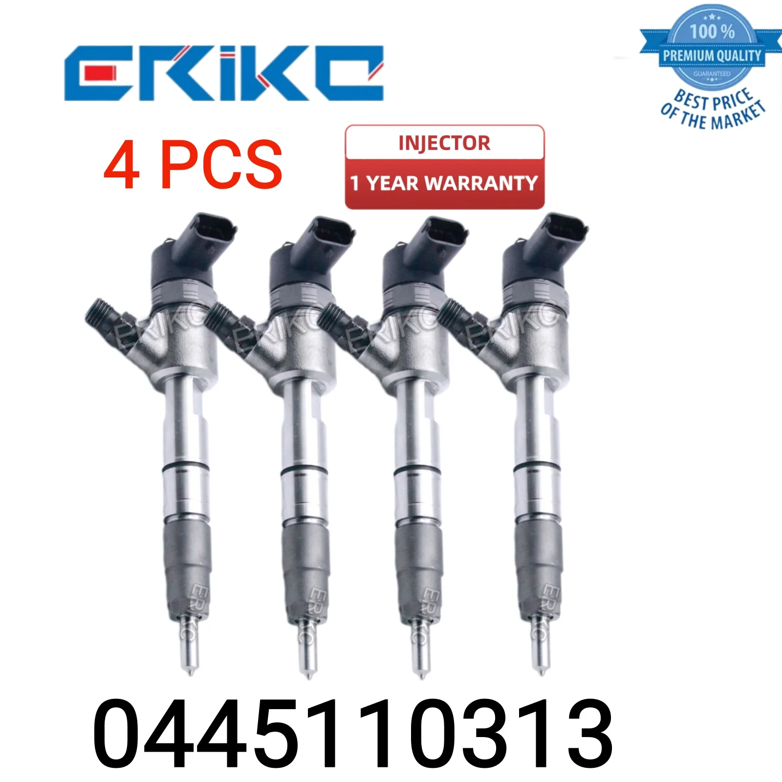 4 PCS 0445110313 Fuel Oil Injector 0 445 110 313 Common Rail Injector 0445 110 313 Nozzlefor JAC Refine Foton light Monte Parker
4 PCS 0445110313 Fuel Oil Injector 0 445 110 313 Common Rail Injector 0445 110 313 Nozzlefor JAC Refine Foton light Monte Parker