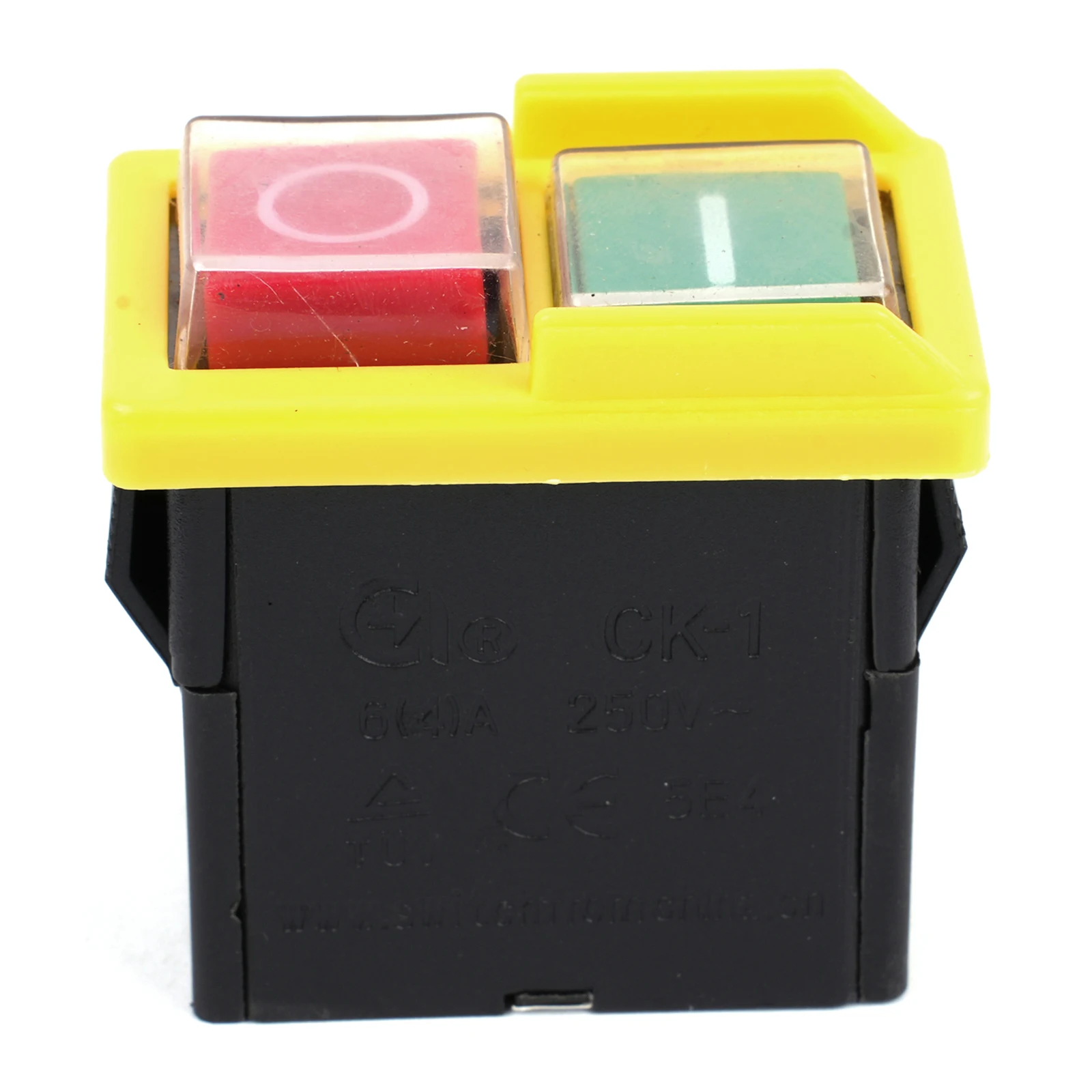 IP54 Waterproof Pushbutton Machine Saw Cutter Drill On Off Switches, AC 250V 64A, 5E4 Operating Cycles, VDE and TUV Certified
IP54 Waterproof Pushbutton Machine Saw Cutter Drill On Off Switches, AC 250V 64A, 5E4 Operating Cycles, VDE and TUV Certified