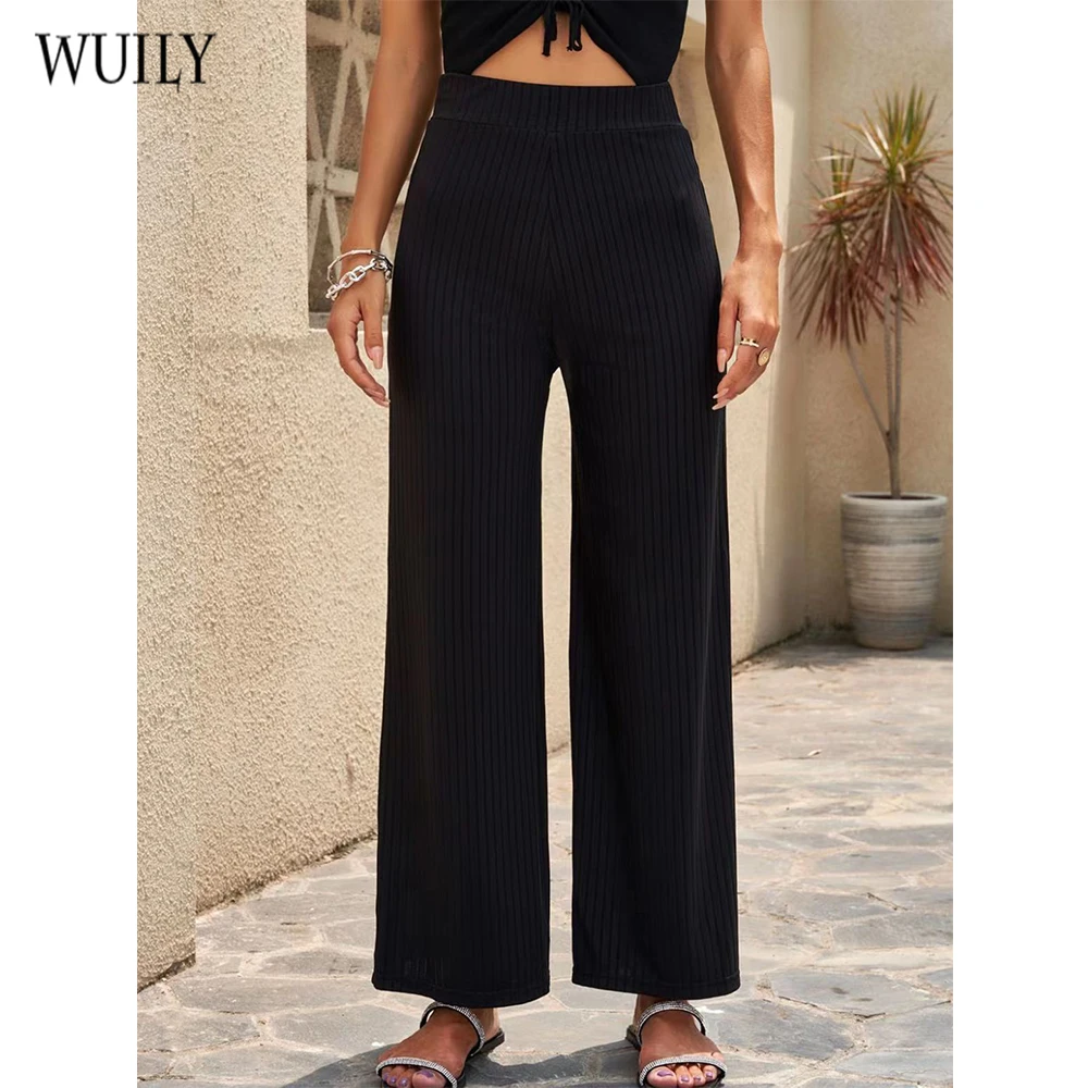 New Women's Cotton Breathable Elastic Wide-leg Pants Elastic Gray Apricot Brown Black Elastic Outdoor Casual Pants Women
New Women's Cotton Breathable Elastic Wide-leg Pants Elastic Gray Apricot Brown Black Elastic Outdoor Casual Pants Women