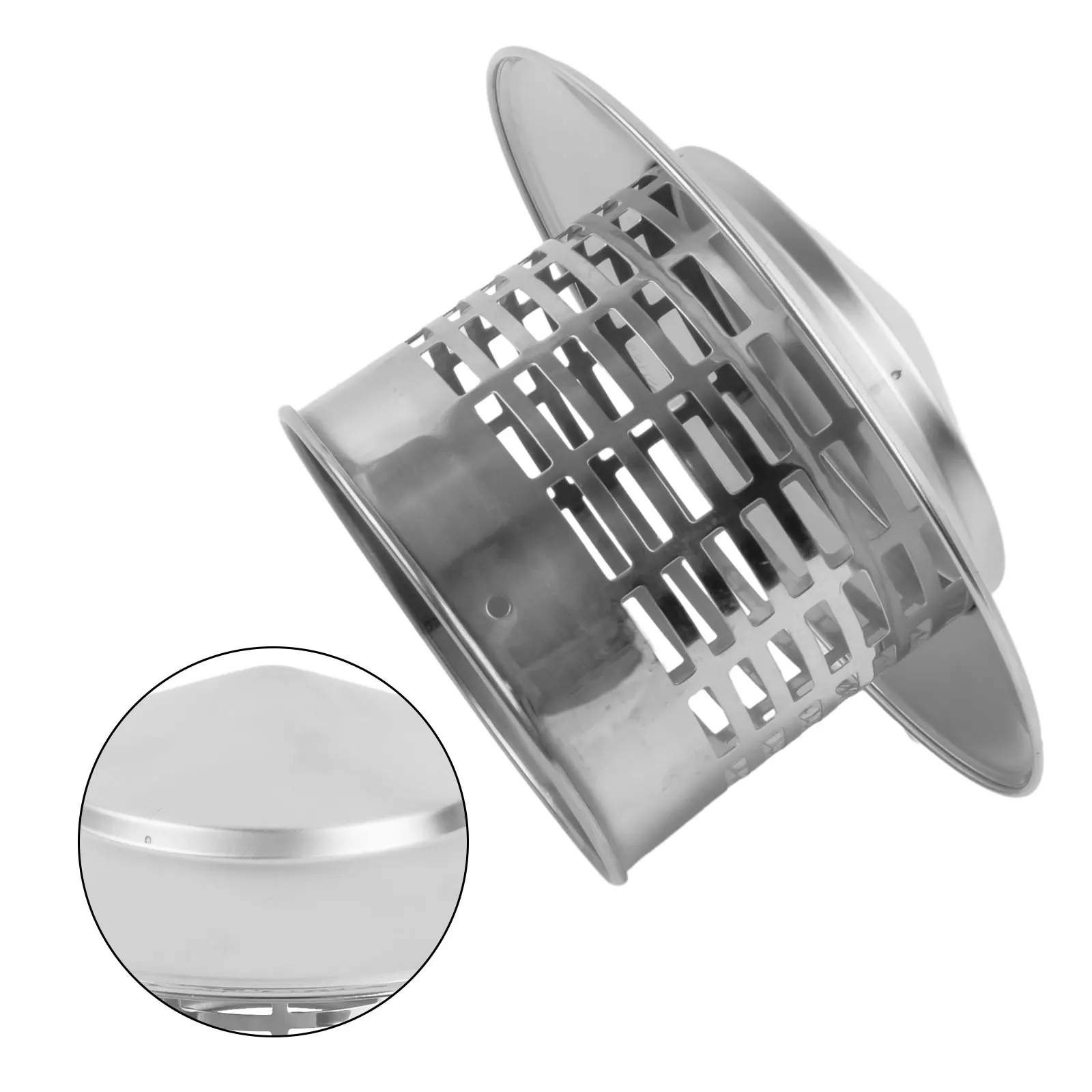 1 X Chimney Cap Stainles Steel Air Extraction Hoods Chimney Cap Exhaust Hood Exterior Wall Fresh Air High Quality
1 X Chimney Cap Stainles Steel Air Extraction Hoods Chimney Cap Exhaust Hood Exterior Wall Fresh Air High Quality
