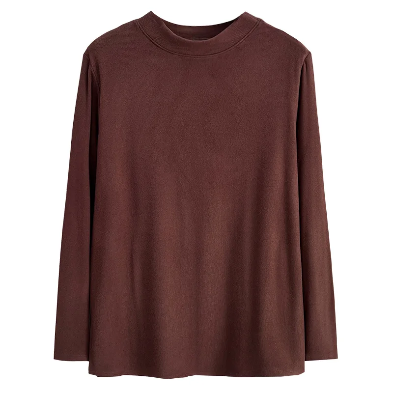 Autumn And Winter 100KG Plus Size Women's Casual DE Velvet Fabric Warm T-Shirt Long Sleeve Basic Stand Collar Tops
Autumn And Winter 100KG Plus Size Women's Casual DE Velvet Fabric Warm T-Shirt Long Sleeve Basic Stand Collar Tops
