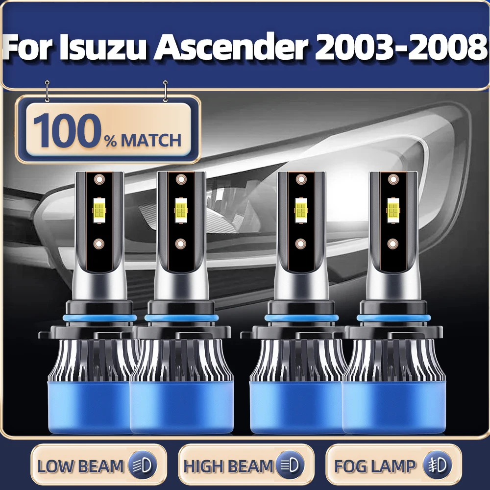 40000LM Canbus LED Car Headlight 6000K Cold White Auto Headlamp Bulbs 12V For Isuzu Ascender 2003 2004 2005 2006 2007 2008
40000LM Canbus LED Car Headlight 6000K Cold White Auto Headlamp Bulbs 12V For Isuzu Ascender 2003 2004 2005 2006 2007 2008