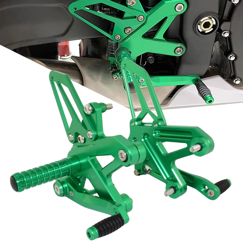 For Kawasaki ZX25R ZX4R ZX4RR 2020-2024 CNC Adjustable Foot Pegs Rider Rearsets Foot Rest Pedal Motorbike Accessories
For Kawasaki ZX25R ZX4R ZX4RR 2020-2024 CNC Adjustable Foot Pegs Rider Rearsets Foot Rest Pedal Motorbike Accessories