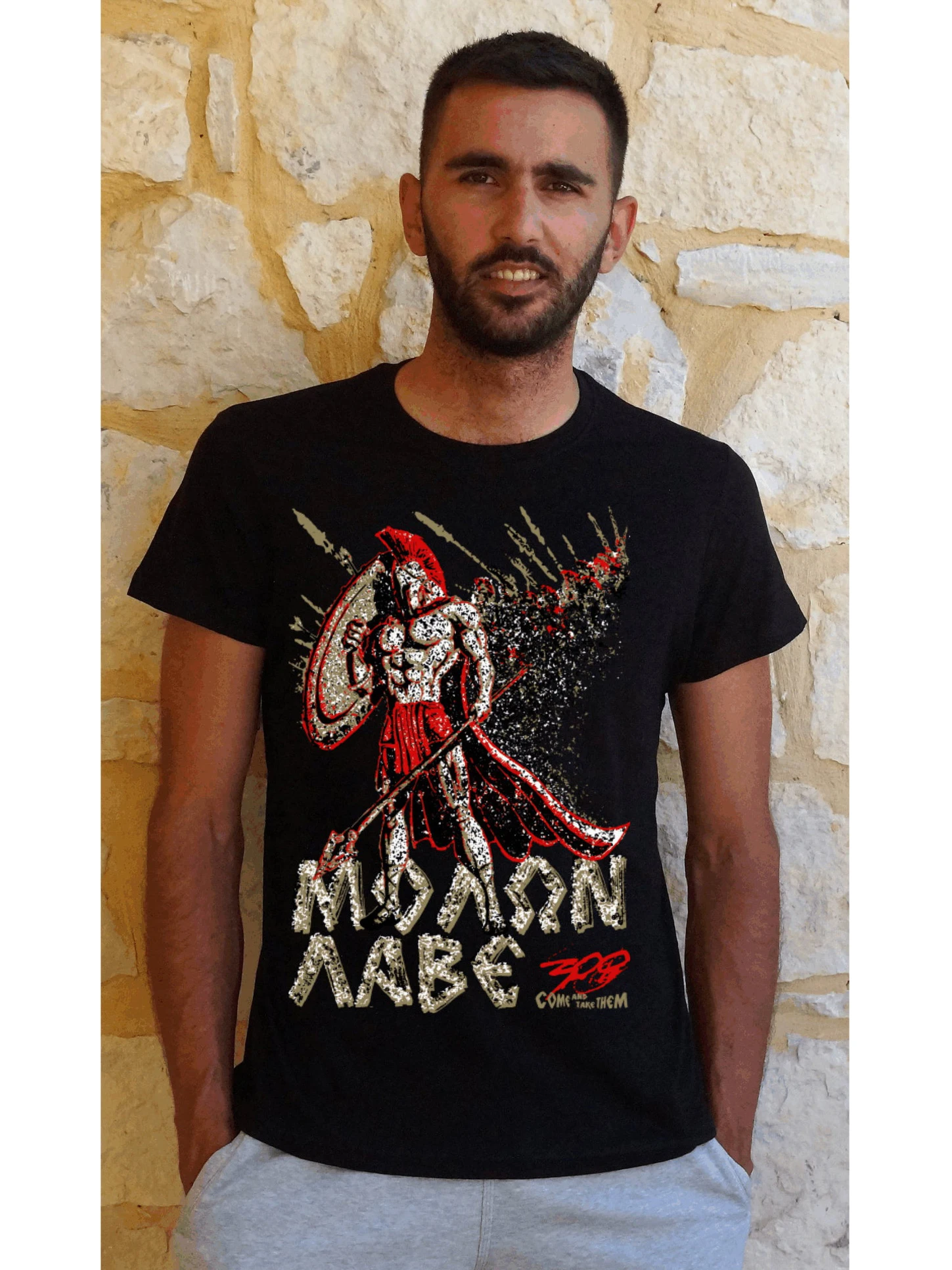 Molon Labe- Come and Take Them. Spartan 300 Warriors T Shirt. Short Sleeve 100% Cotton Casual T-shirts Loose Top Size S-3XL
Molon Labe- Come and Take Them. Spartan 300 Warriors T Shirt. Short Sleeve 100% Cotton Casual T-shirts Loose Top Size S-3XL