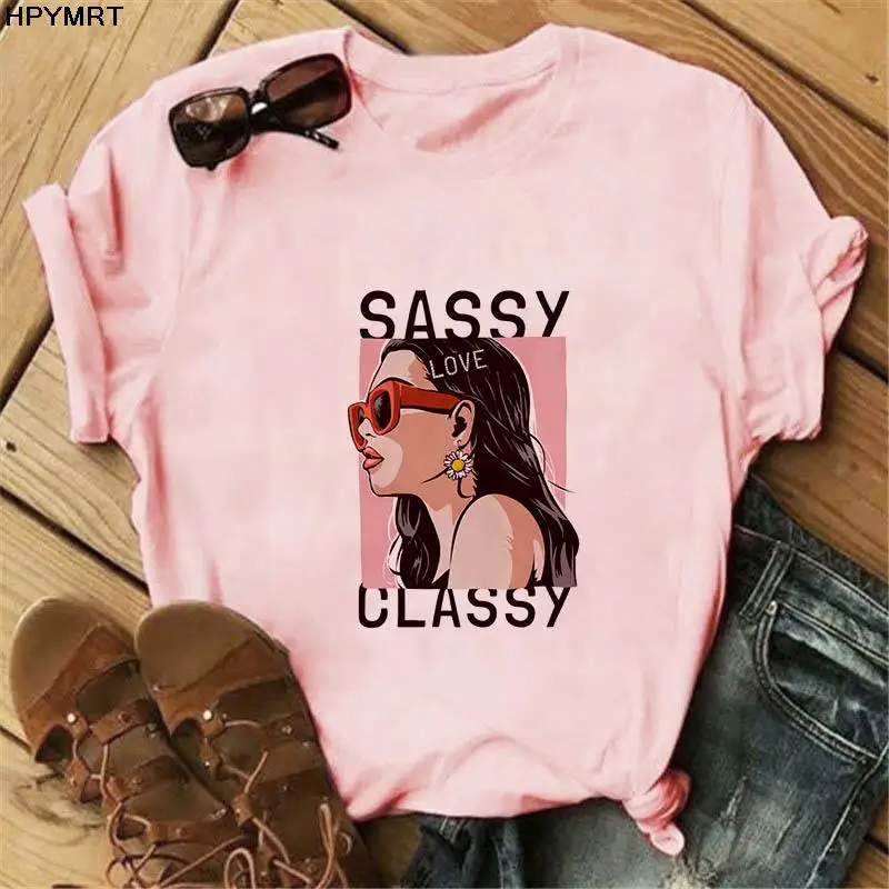 Футболка женская летняя с коротким рукавом, Модный Графический топ с мультяшным принтом в стиле Харадзюку, одежда для женщин
Футболка женская летняя с коротким рукавом, Модный Графический топ с мультяшным принтом в стиле Харадзюку, одежда для женщин