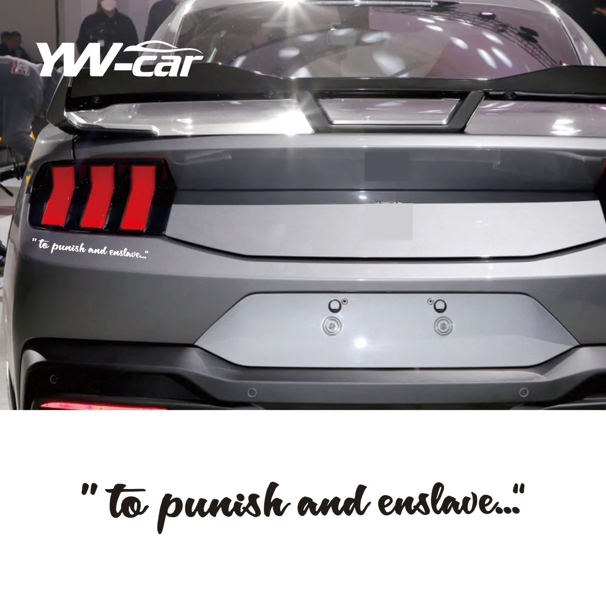 For 2x Punish and Enslave Funny Barricade Transformers JDM Car Vinyl Sticker Decal
For 2x Punish and Enslave Funny Barricade Transformers JDM Car Vinyl Sticker Decal