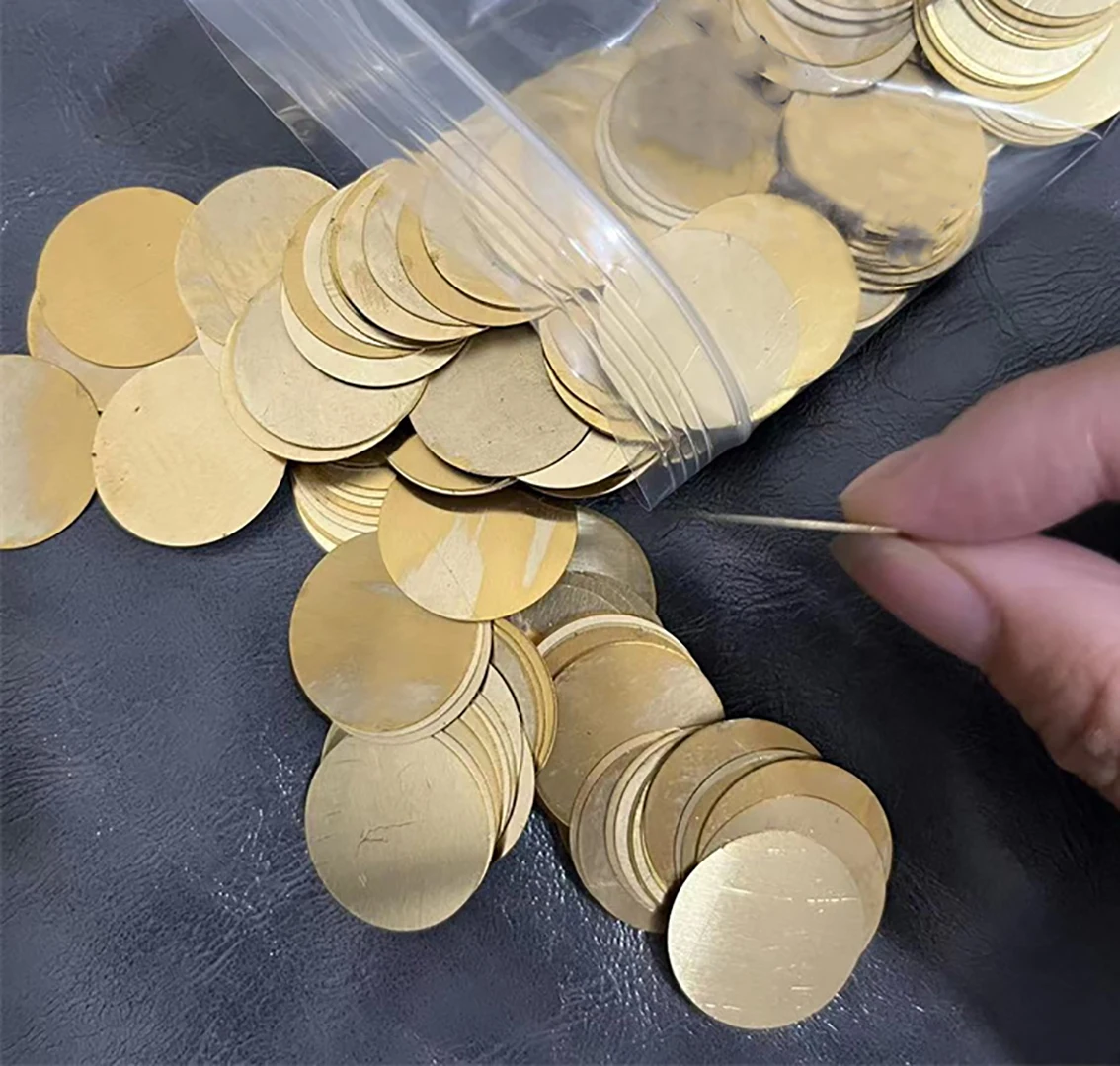 H62 Brass Disc Copper Gasket Thickness 1-1.5mm Diameter 3mm Round Plate Sheet DIY Model Mould Material Processing Parts
H62 Brass Disc Copper Gasket Thickness 1-1.5mm Diameter 3mm Round Plate Sheet DIY Model Mould Material Processing Parts
