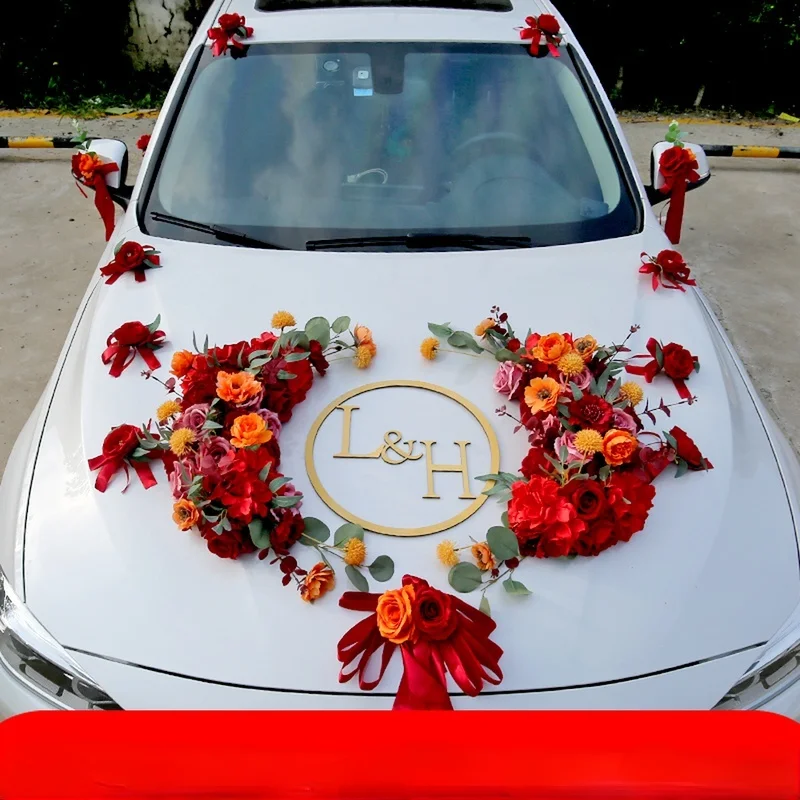 Mori Wedding Decoration Headdress Flower Main Car Suit Greeting Vice Team Letter Car Flower Creative Arrangement Ornament Decor
Mori Wedding Decoration Headdress Flower Main Car Suit Greeting Vice Team Letter Car Flower Creative Arrangement Ornament Decor