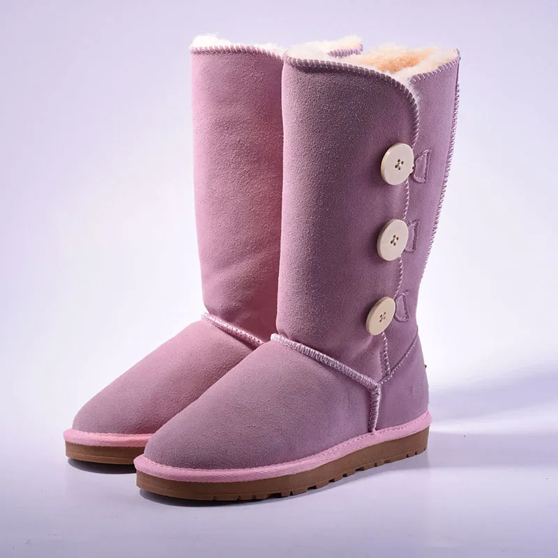 High Quality Snow Boots Women Long Boots Genuine Leather Buttons Classic Women's High Boots Winter Boots Women Snow Shoes
High Quality Snow Boots Women Long Boots Genuine Leather Buttons Classic Women's High Boots Winter Boots Women Snow Shoes