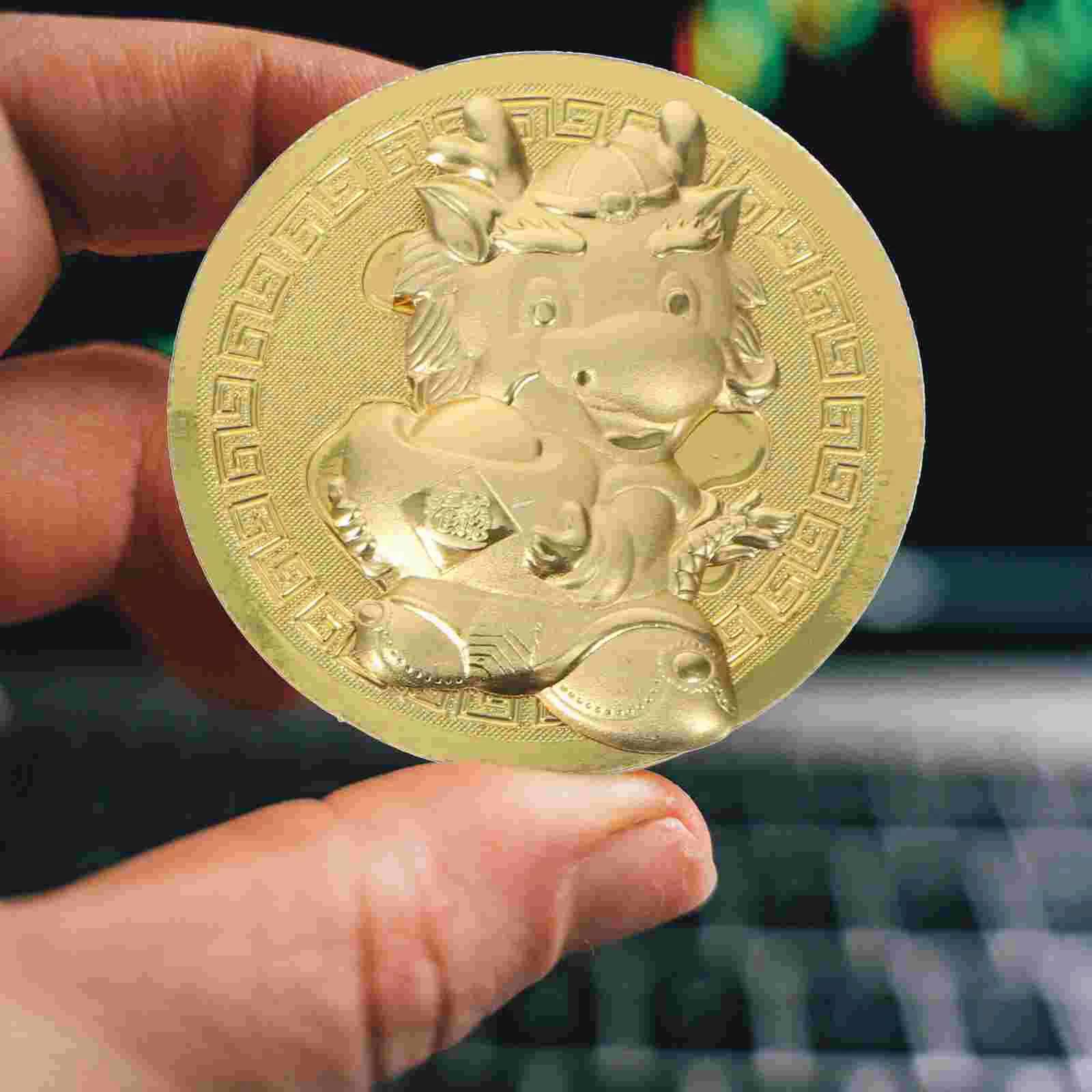 The Year Of Dragon Commemorative Coin with Small Drawstring Gift Dragon Gold Coins
The Year Of Dragon Commemorative Coin with Small Drawstring Gift Dragon Gold Coins