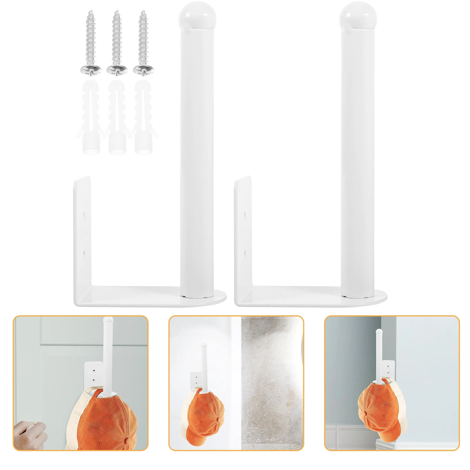 Cap Holder Hat Rack for Baseball Caps Adhesive Hat Hooks for Wall Cap Hanger Storage No Drilling Hat Display Organizer
Cap Holder Hat Rack for Baseball Caps Adhesive Hat Hooks for Wall Cap Hanger Storage No Drilling Hat Display Organizer
