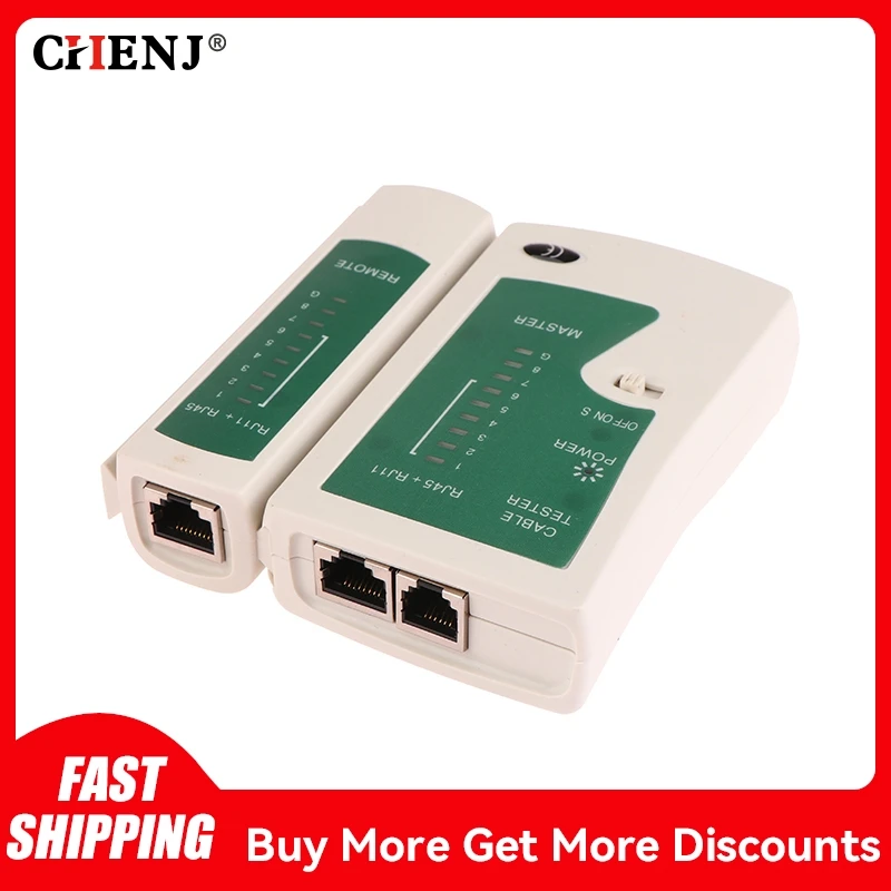 

RJ45 RJ11 RJ12 Network Cable Tester Cat5 Cat6 UTP LAN Cable Tester Networking Wire Telephone Line Detector Tracker Tool