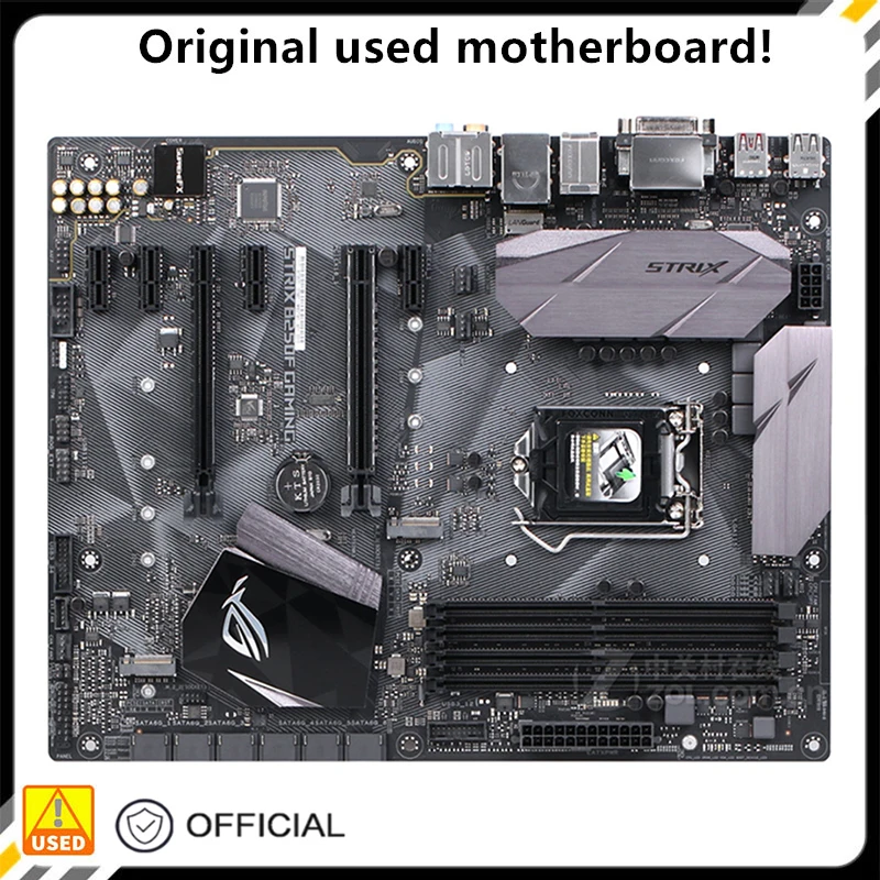 B250-F For ROG STRIX B250F GAMING ATX Original Used Desktop Intel B250 64GB DDR4 Motherboard LGA 1151 i7/i5/i3 USB3.0 SATA3
B250-F For ROG STRIX B250F GAMING ATX Original Used Desktop Intel B250 64GB DDR4 Motherboard LGA 1151 i7/i5/i3 USB3.0 SATA3